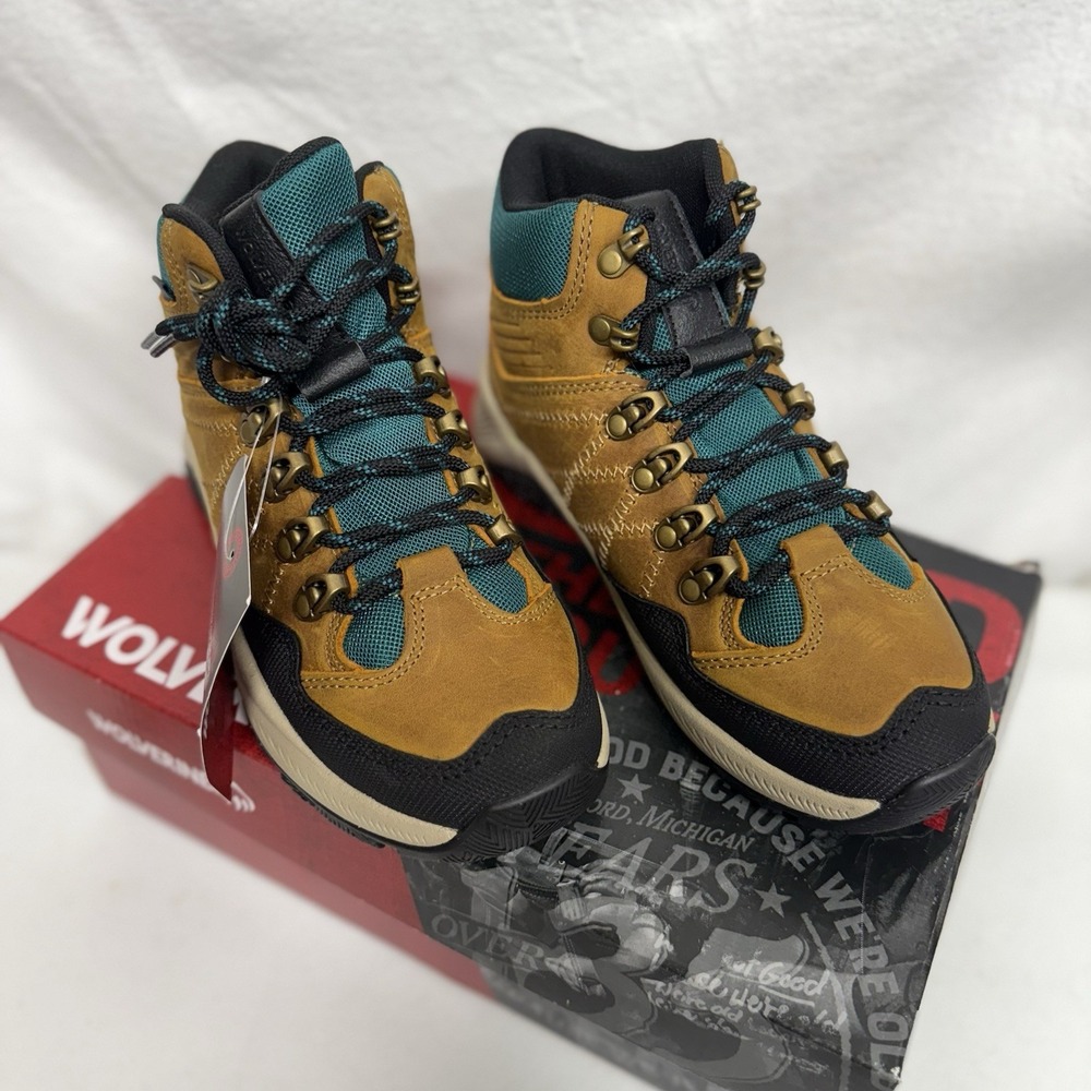 Women's Wolverine Luton Mid Hiker Waterproof Skid Resistant Hiker Boot 6.5 M
